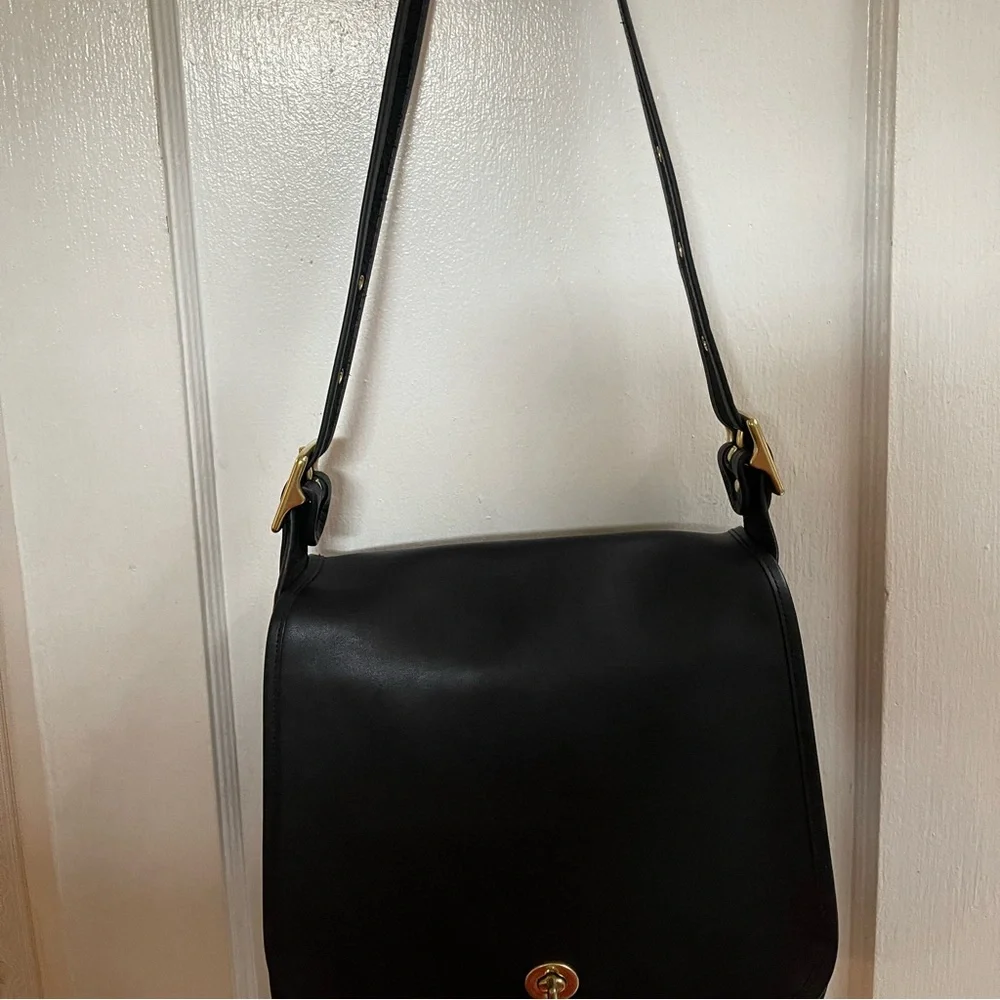 Coach companion Leather crossbody/shoulder bag - Picture 9 of 11